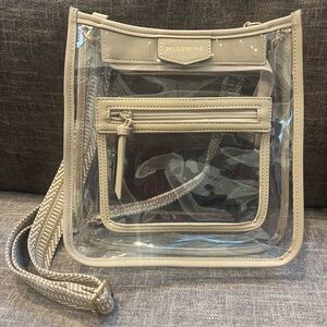 Clear Purse/Stadium Bag with Detachable Strap